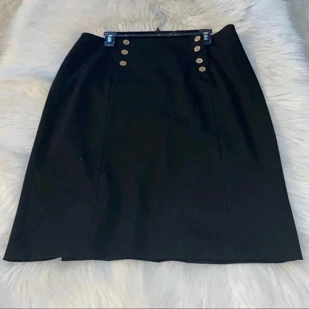 Ralph Lauren skirt- black /gold